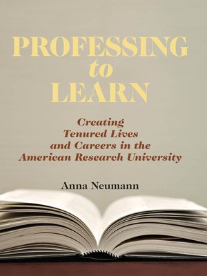 cover image of Professing to Learn